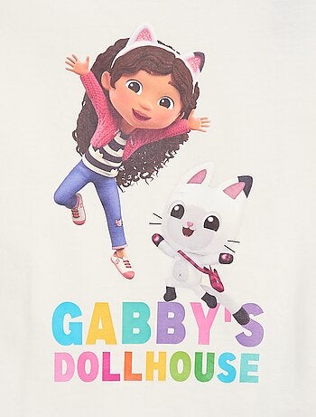 T-shirt stampata 'Gabby e la casa magica'