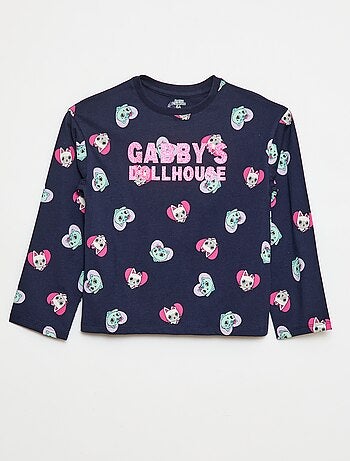 T-shirt stampata 'Gabby e la casa magica'