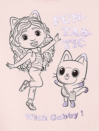 T-shirt stampata 'Gabby e la casa magica'