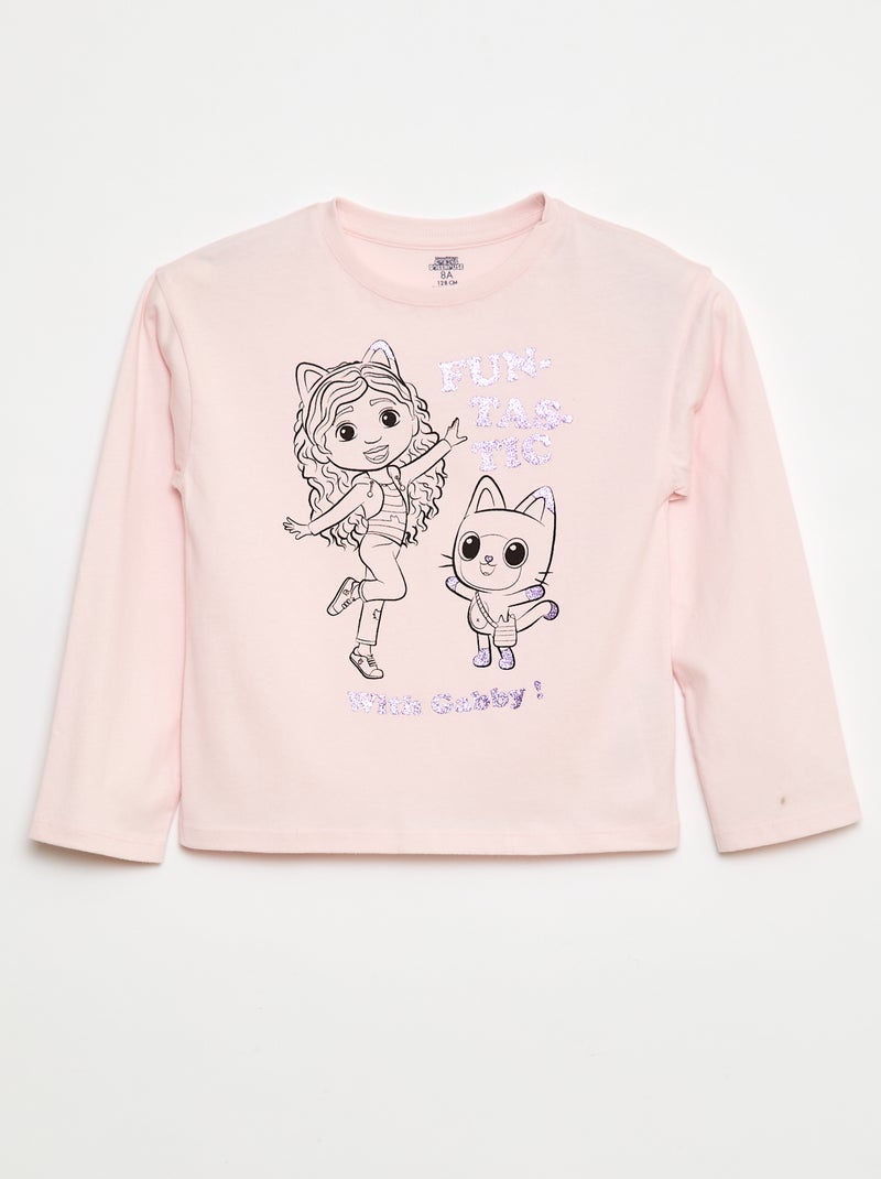 T-shirt stampata 'Gabby e la casa magica' Rosa - Kiabi