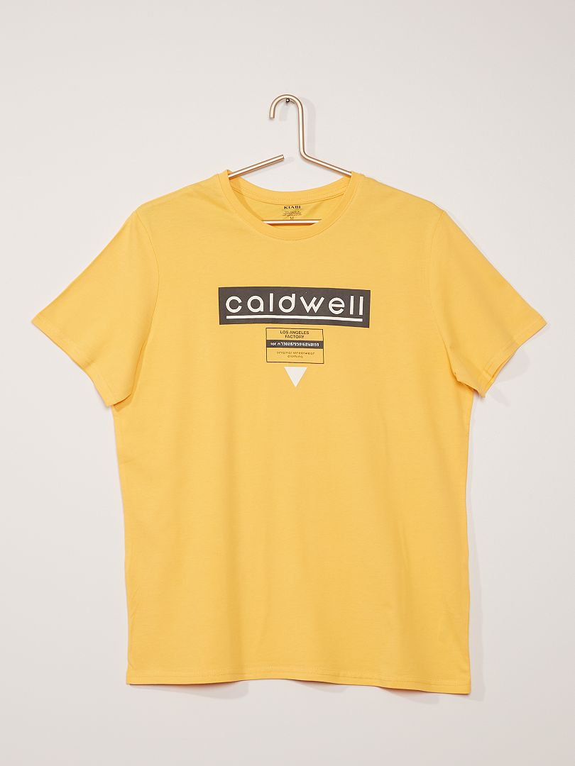 T-shirt stampata GIALLO - Kiabi