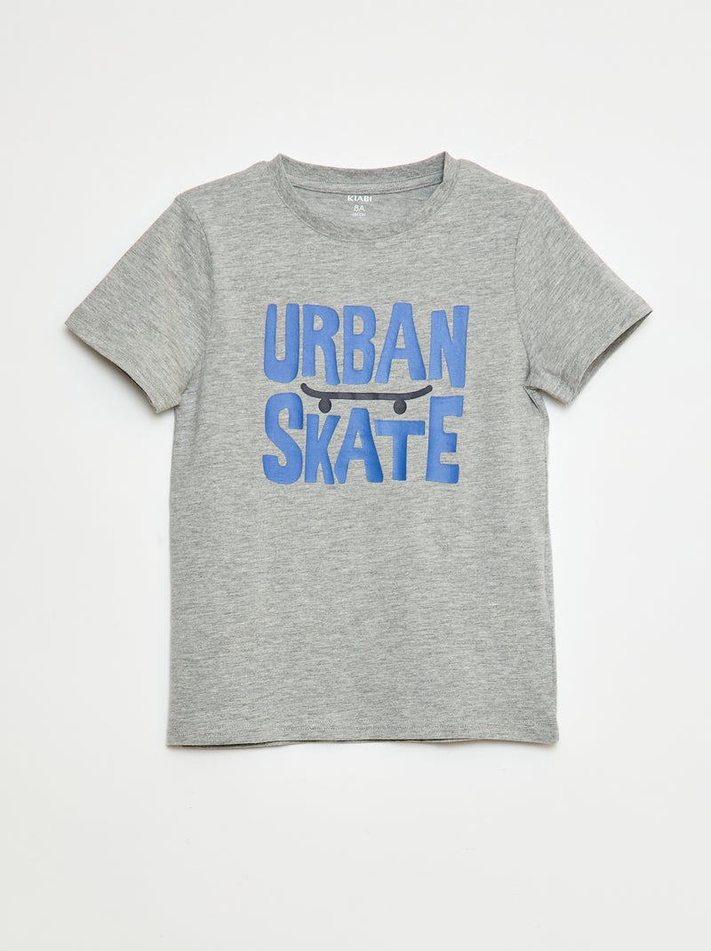 T-shirt stampata Grigio - Kiabi