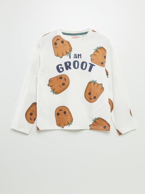 T-shirt stampata 'Groot' a maniche lunghe - Kiabi