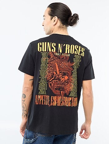 T-shirt stampata 'Gun'n'roses'