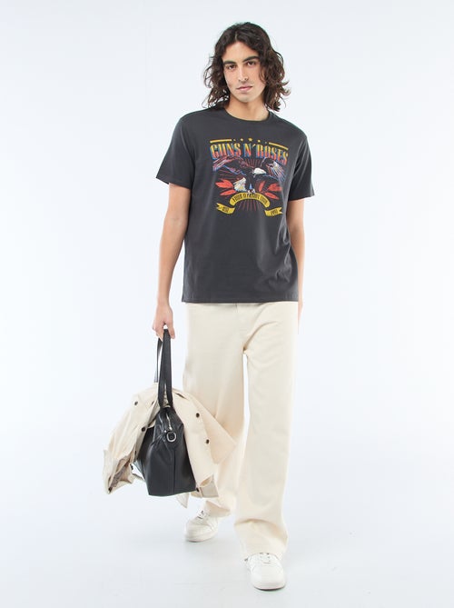 T-shirt stampata 'Guns N' Roses' - Kiabi