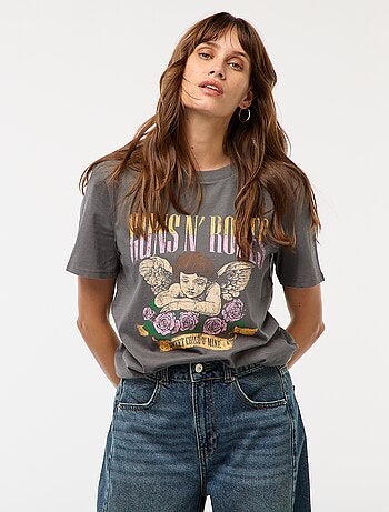 T-shirt stampata 'Guns N'Roses'
