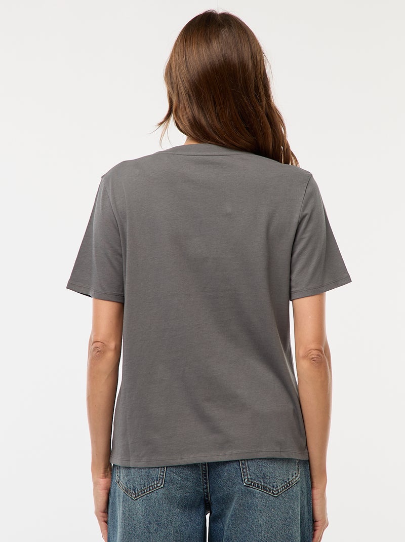 T-shirt stampata 'Guns N'Roses' Grigio - Kiabi