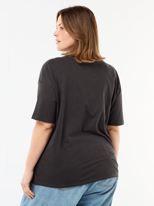 T-shirt stampata 'Guns N'Roses' maniche corte - Kiabi