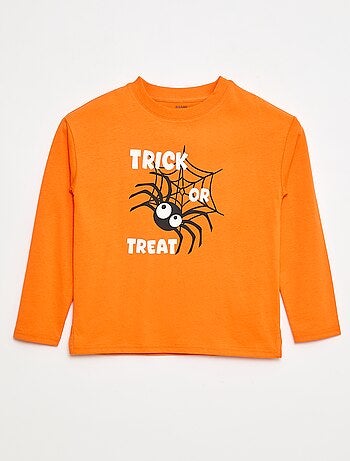 T-shirt stampata 'Halloween'