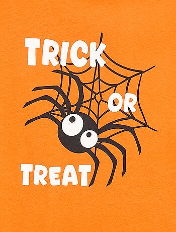 T-shirt stampata 'Halloween'