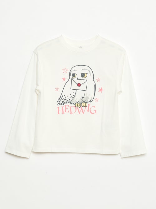 T-shirt stampata 'Harry Potter' in jersey di cotone tinta unita - Kiabi