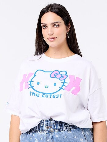 T-shirt stampata 'Hello Kitty'