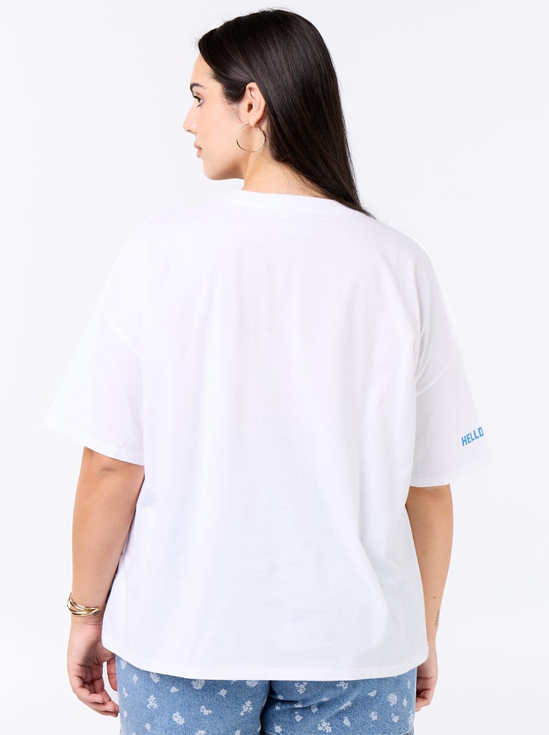 T-shirt stampata 'Hello Kitty' Bianco - Kiabi