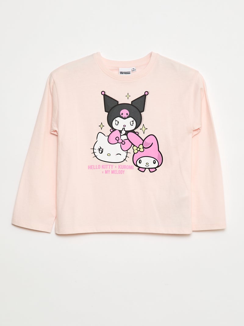 T-shirt stampata 'Hello Kitty' Rosa - Kiabi