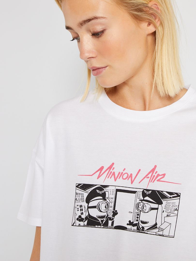 T-shirt stampata 'I Minions' BIANCO - Kiabi