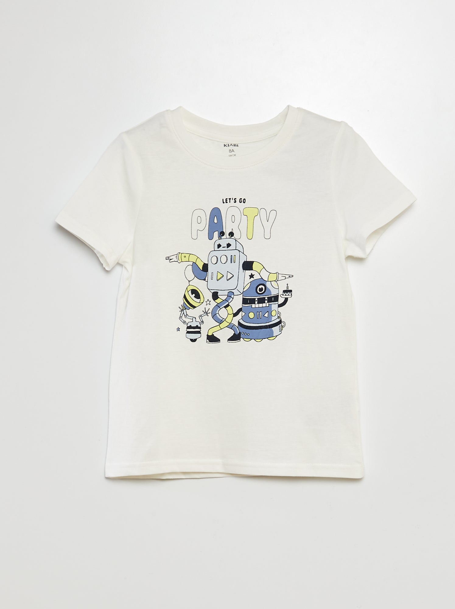 T-shirt Bambino - Bianca Taglia 3-4