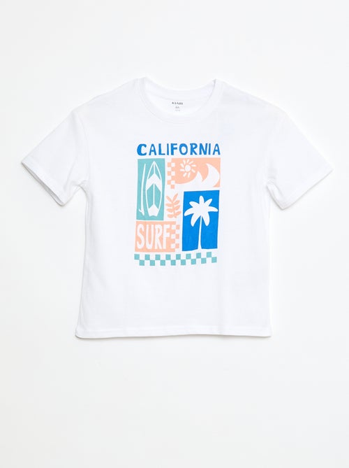 T-shirt stampata in cotone - Kiabi