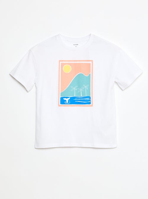 T-shirt stampata in cotone - Kiabi