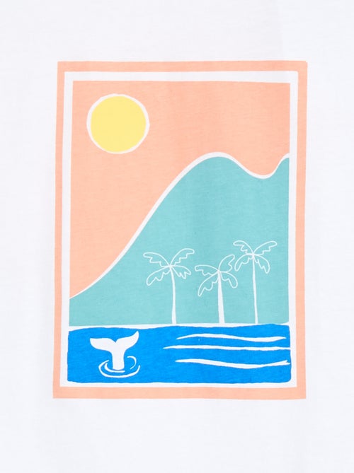 T-shirt stampata in cotone - Kiabi