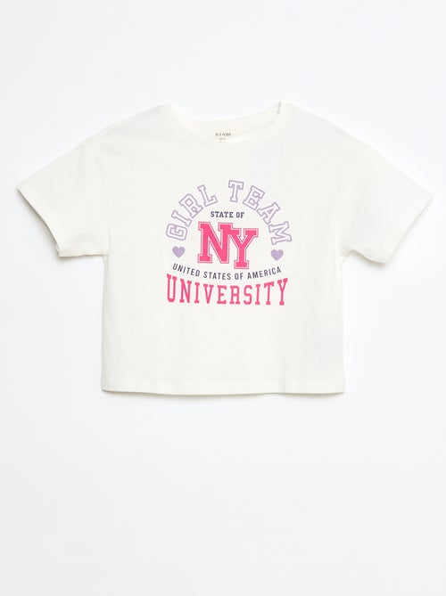 T-shirt stampata in cotone - Kiabi