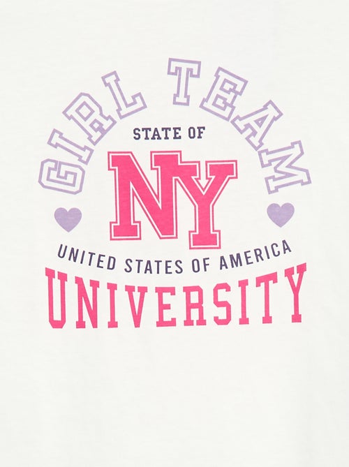 T-shirt stampata in cotone - Kiabi