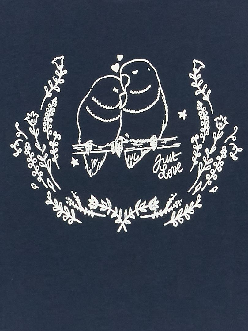 T-shirt stampata in cotone BLU - Kiabi