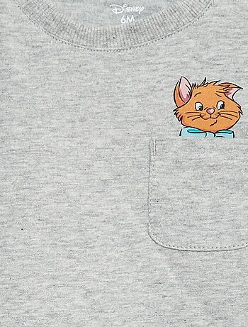 T-shirt stampata in cotone 'Gli Aristogatti' 'Disney'