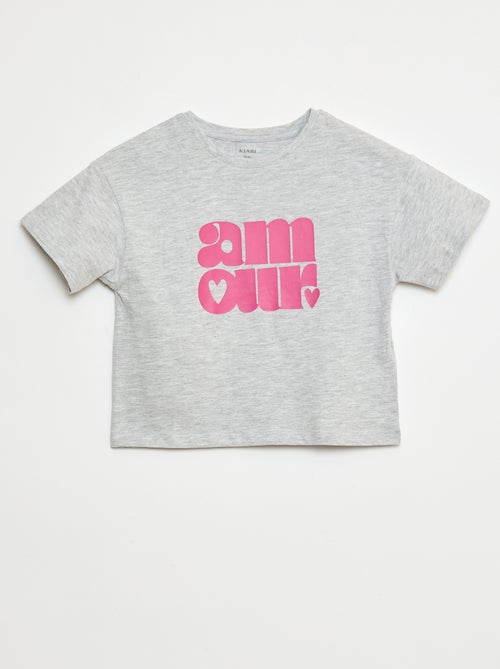 T-shirt stampata in cotone - Kiabi