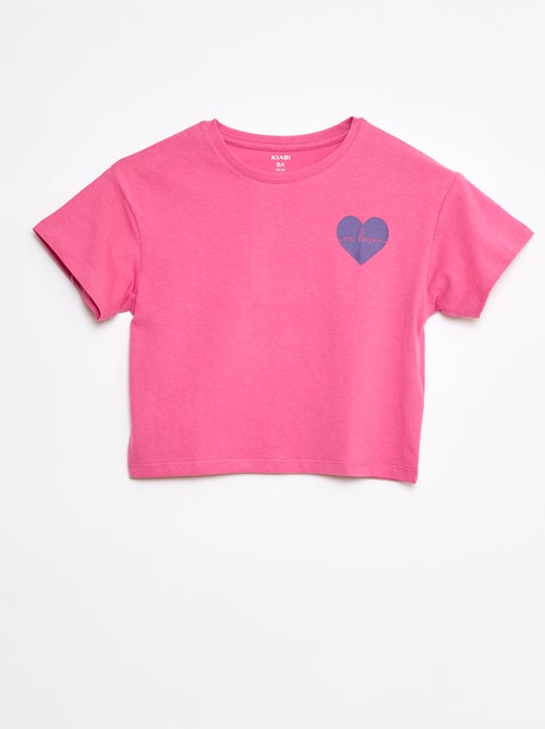 T-shirt stampata in cotone - Kiabi