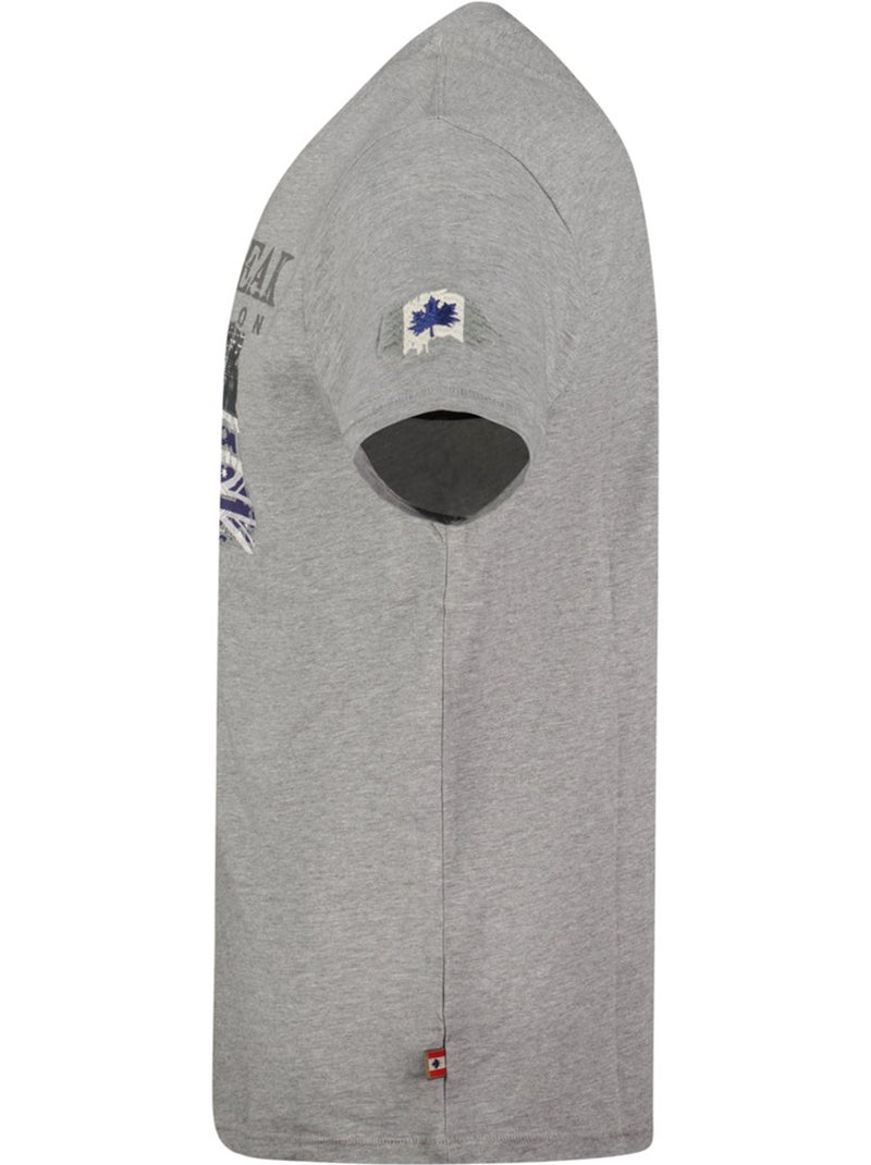 T-shirt stampata jaloneak – canadian peak Grigio chiaro - Kiabi