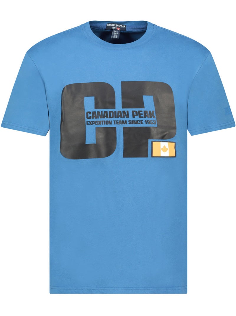 T-shirt stampata jaquaneak – canadian peak Blu - Kiabi