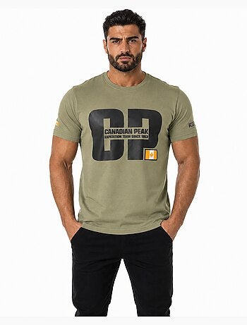 T-shirt stampata jaquaneak – canadian peak