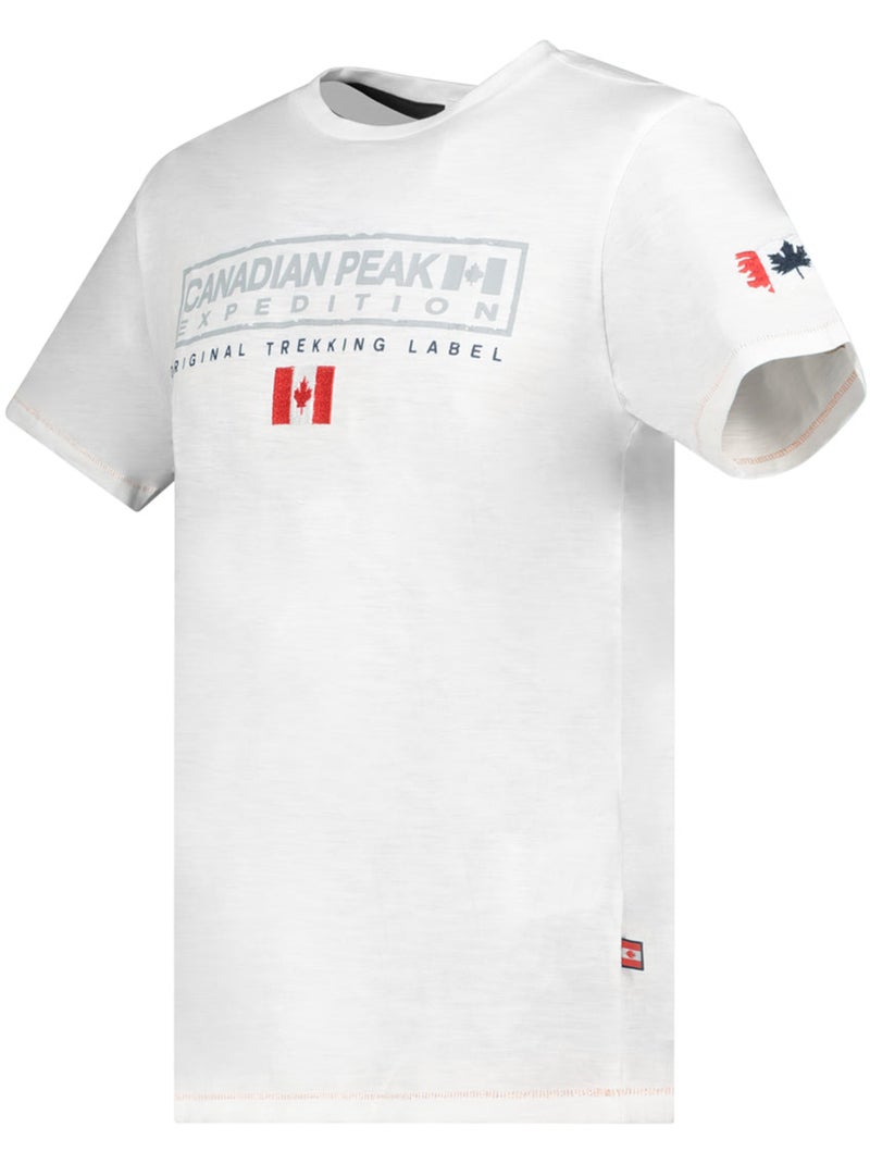 T-shirt stampata jasiceak – canadian peak Bianco - Kiabi