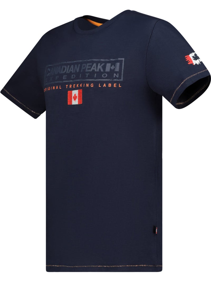 T-shirt stampata jasiceak – canadian peak Blu marino - Kiabi