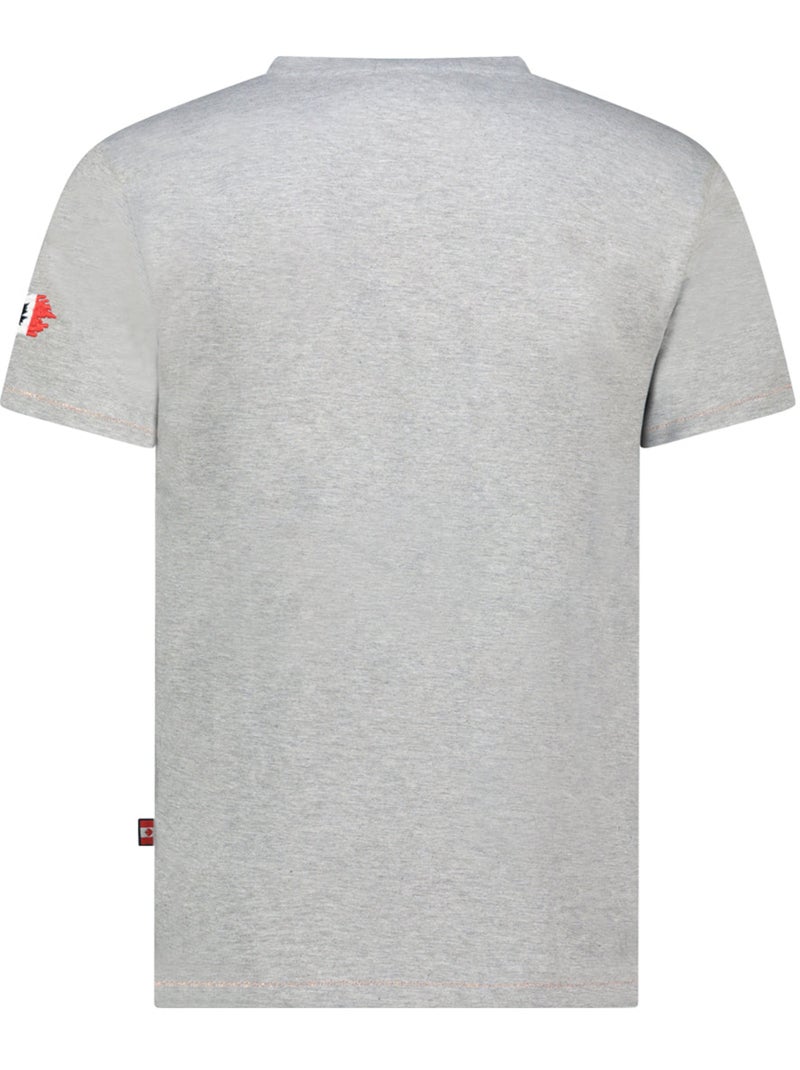 T-shirt stampata jasiceak – canadian peak Grigio chiaro - Kiabi