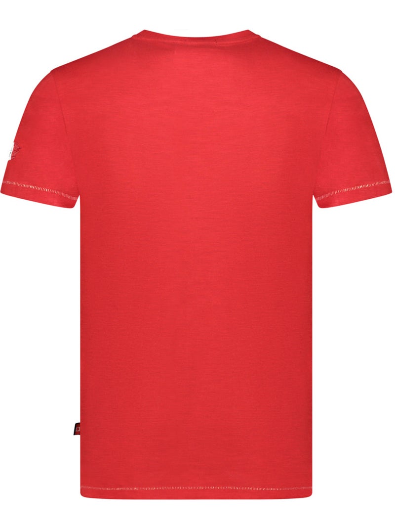 T-shirt stampata jasiceak – canadian peak Rosso - Kiabi