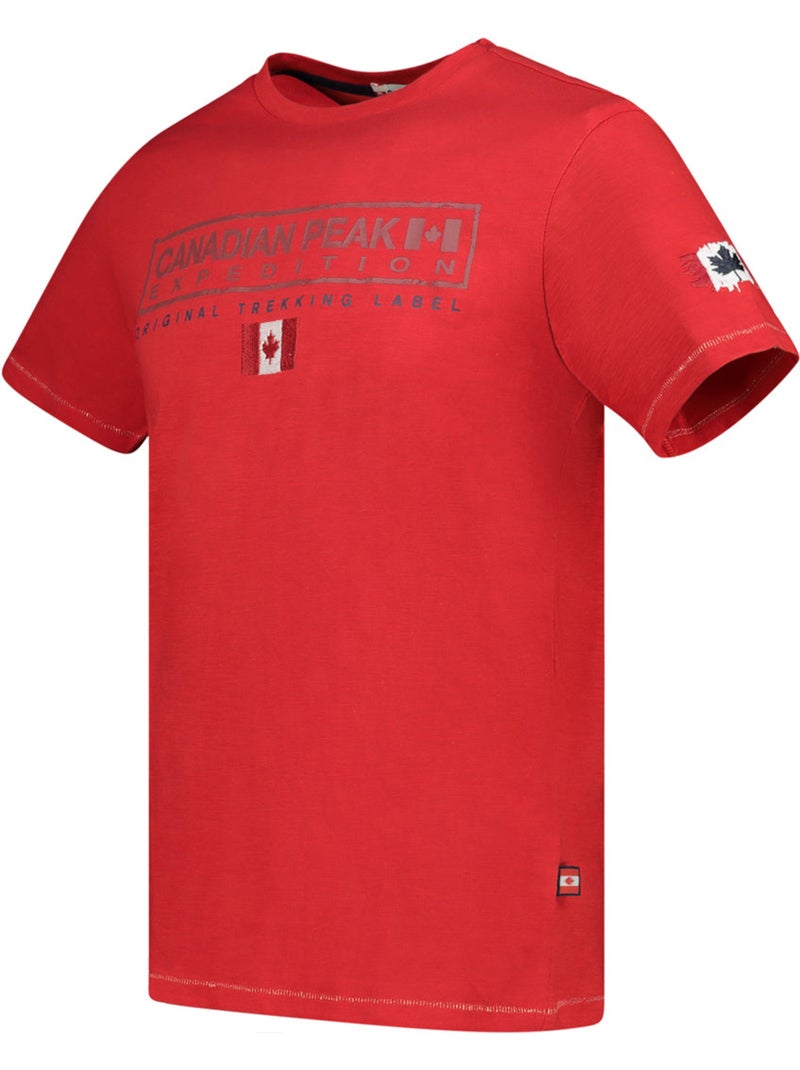T-shirt stampata jasiceak – canadian peak Rosso - Kiabi