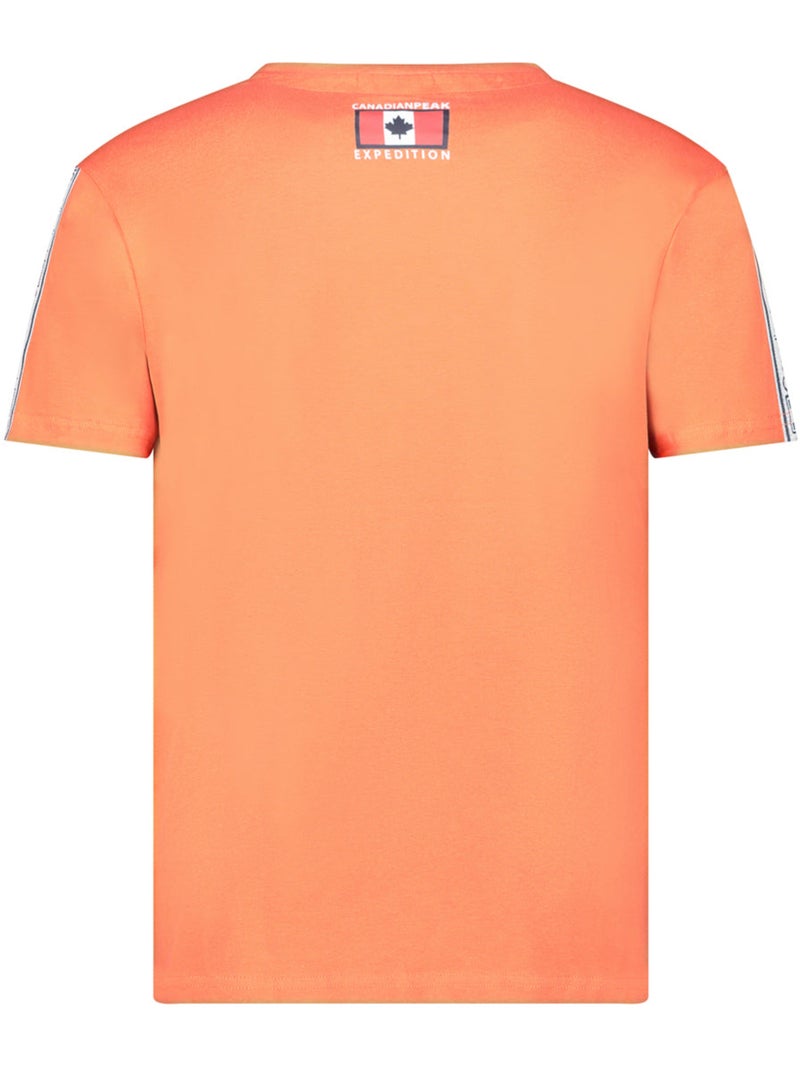 T-shirt stampata javengeak – canadian peak Corallo - Kiabi