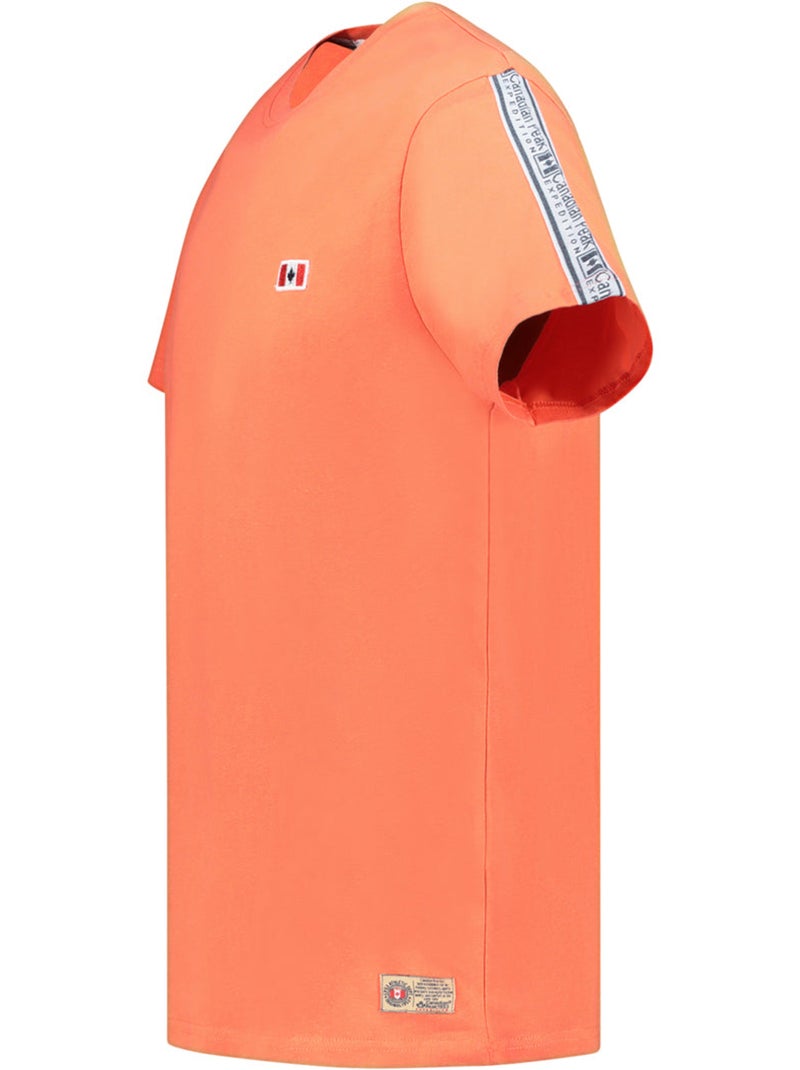 T-shirt stampata javengeak – canadian peak Corallo - Kiabi