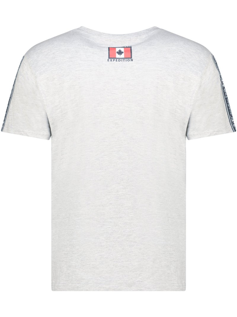 T-shirt stampata javengeak – canadian peak Grigio chiaro - Kiabi