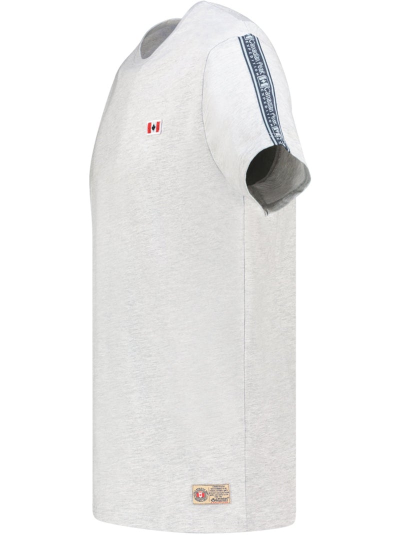 T-shirt stampata javengeak – canadian peak Grigio chiaro - Kiabi