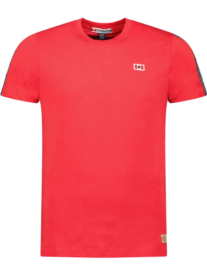 T-shirt stampata javengeak – canadian peak Rosso - Kiabi