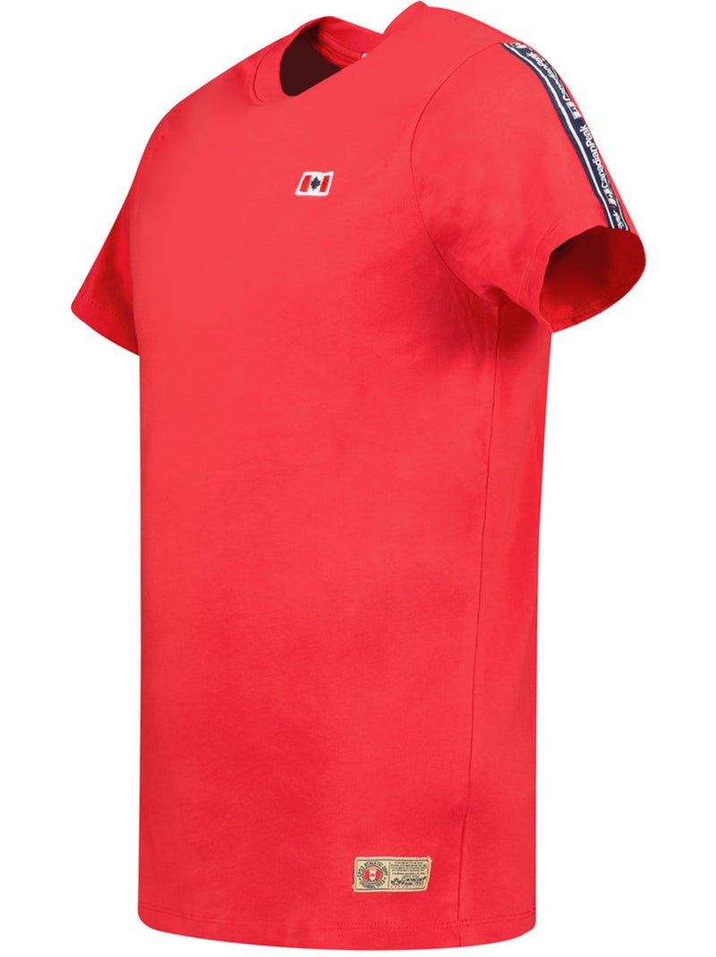 T-shirt stampata javengeak – canadian peak Rosso - Kiabi