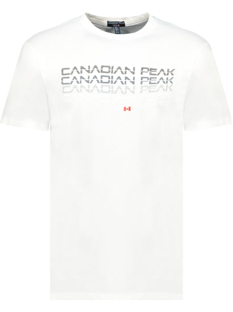 T-shirt stampata jayeak – canadian peak Bianco - Kiabi