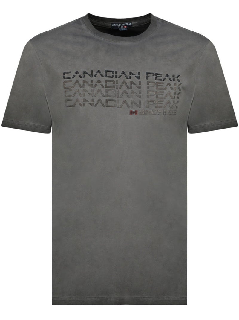 T-shirt stampata jayeak – canadian peak Nero - Kiabi