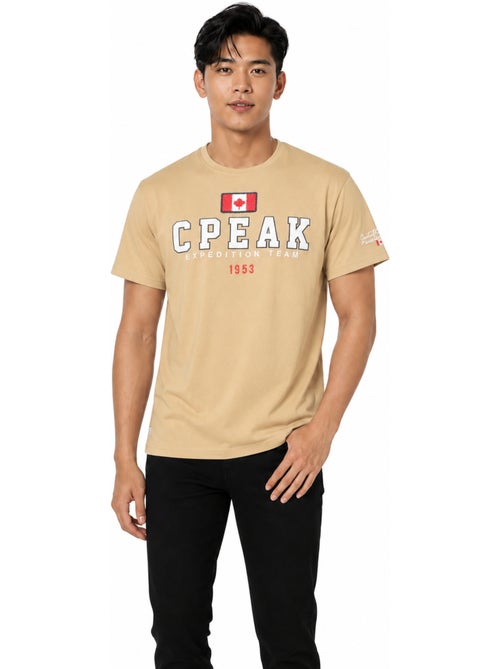T-shirt stampata jerateak – canadian peak - Kiabi