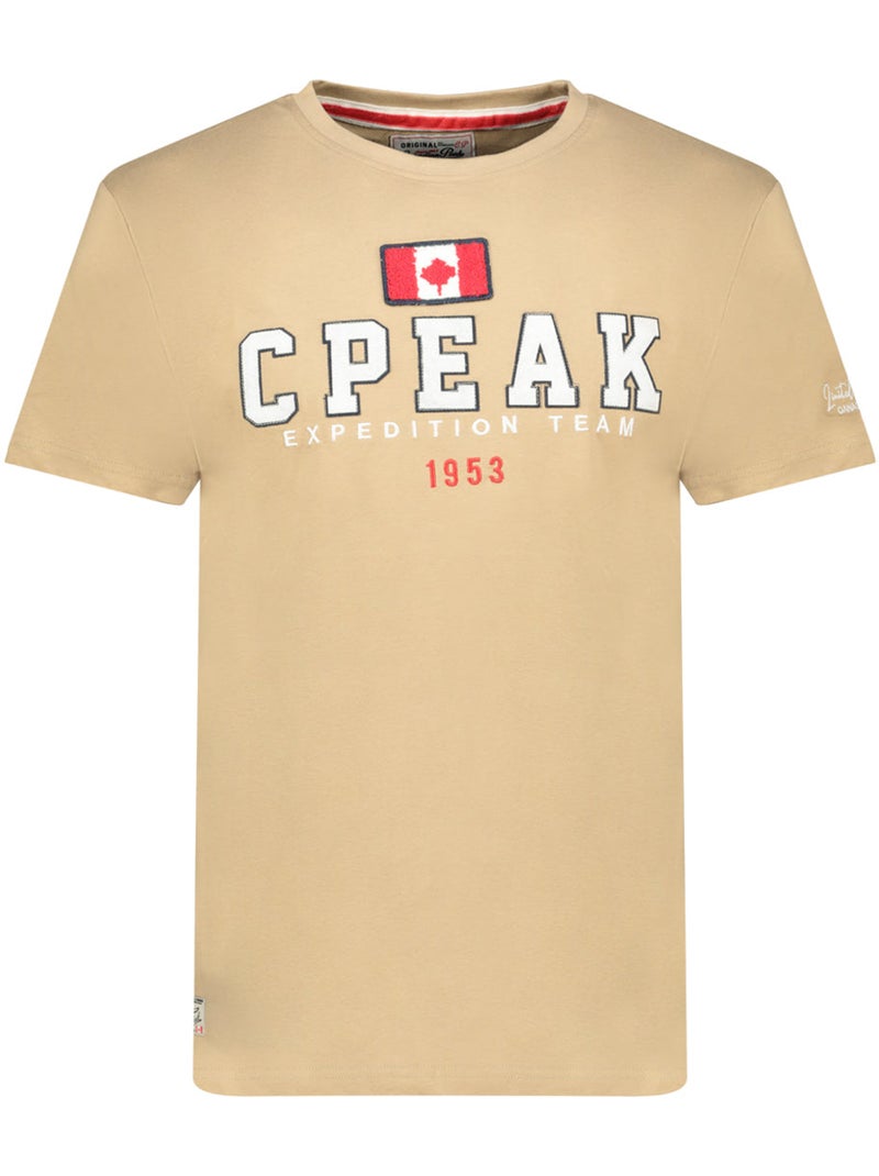 T-shirt stampata jerateak – canadian peak Beige - Kiabi
