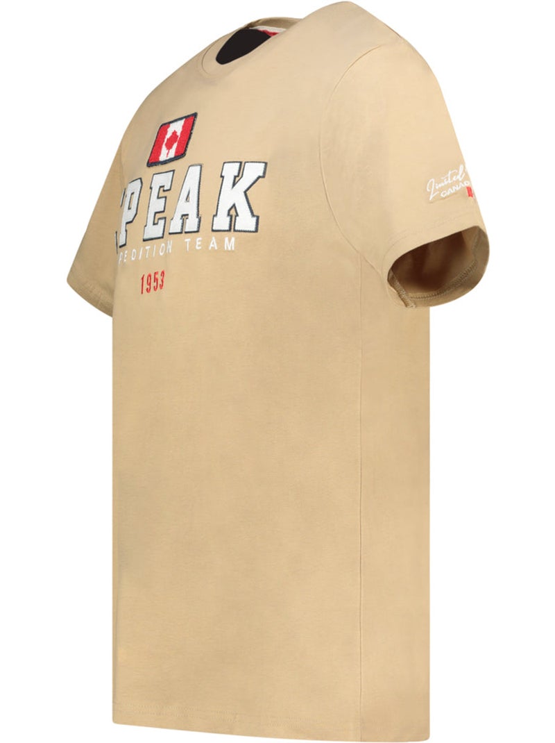 T-shirt stampata jerateak – canadian peak Beige - Kiabi