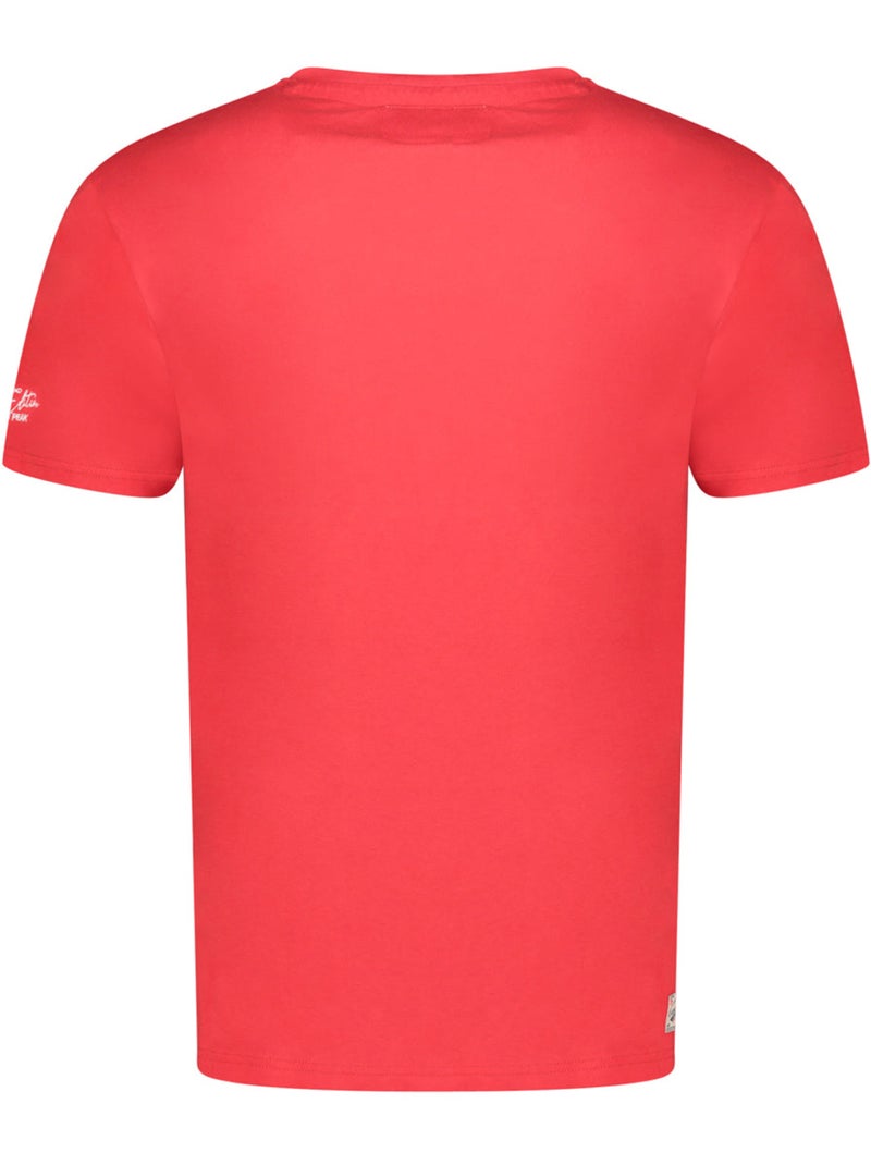 T-shirt stampata jerateak – canadian peak Rosso - Kiabi