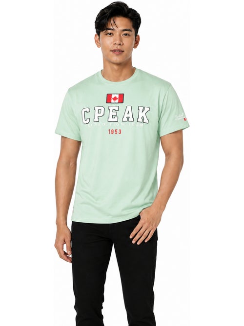 T-shirt stampata jerateak – canadian peak - Kiabi